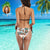 Face Swimsuit Custom Bikini with Face - Landscape Pattern