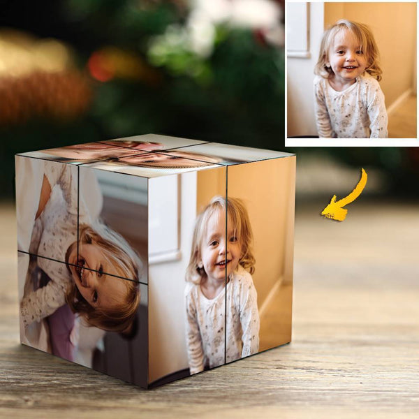 Birthday Gifts Custom Rubic Cube Baby's Gift 9 Photos Cube