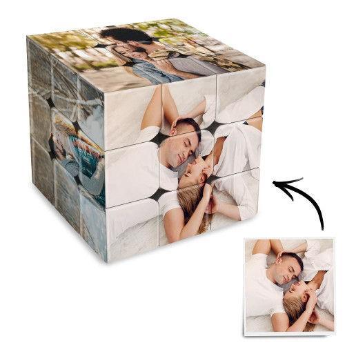 Valentine's Gifts Personalized Multiphoto Rubic's Cube Gifts For Her