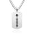 Personalized Music Spotify Scan Code Photo Necklace Stainless Steel Pendant