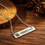 Personalized Bar Necklace Spotify Code Necklace Custom Music Spotify Scan Code Stainless Steel Necklace Gift