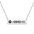 Personalized Bar Necklace Music Code Necklace Christmas Gifts Custom Music music Scan Code Stainless Steel Necklace Gift
