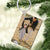 Valentine's Gifts Custom Square Photo Keychain Personalized Memorial Gift Decorations