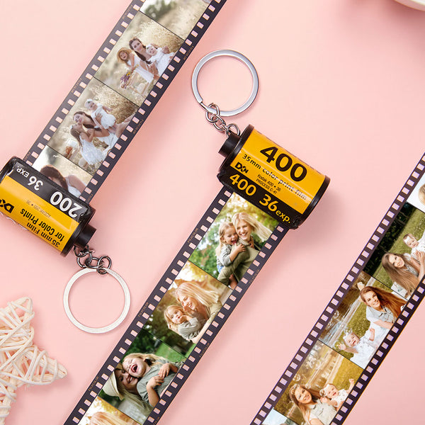 Mother's Day Gifts Anniversary Gifts Personalised Camera Film Roll Kodak Keychain Anniversary Photo Gift Best Gift For Him/Her