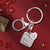 Custom Engraved Calendar Keychain Save The Date Keychain Wedding Date Pendant - Myphotomugs