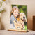 Personalized Dog Silhouette Photo Frame Memorial Decoration Gift For Pet Lovers - Myphotomugs