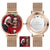 Custom Photo Watch Engraved Alloy Bracelet -Best Iadies Christmas Present