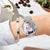 Custom Photo Watch Engraved Alloy Bracelet- Best Halloween Gift For Couple