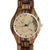 Personalized Men's Engraved Wooden Photo Watch Wooden Strap 45mm