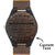 Custom Engraved Wooden Watch Leather Strap 45mm Valentine‘s Day Gifts
