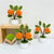 Strawberry Orange Potted Plants Completed Hand Woven Knitted Potted Plants Gift for Handicraft Lover - Myphotomugs