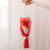 Crochet Flowers Bouquet Handmade Knitted Tulip Carnation Bouquet with Light Strip Gift for Her - Myphotomugs