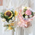 Crochet Flowers Bouquet Handmade Knitted Bouquet with Light Strip Gift for Teacher Mother Lover - Myphotomugs