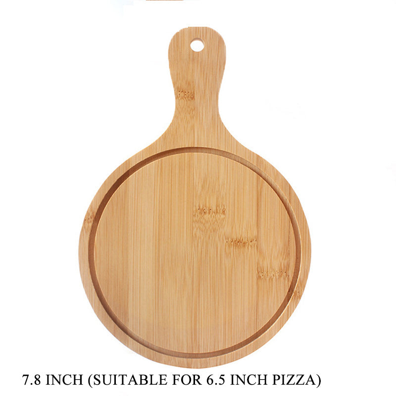 Wooden Pizza Serving Trays Dessert Western Food Tray Household Tableware Plates