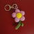 Crochet Flower Keychain Handmade Knitted Bouquet Keychain for Birthday Gift - Myphotomugs