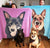 Dog Blanket, Custom Dog Blanket, Custom Pet Blanket, Pet Photo Blanket