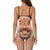 One Piece Swimsuit Face Swimsuit Custom Bathing Suit with Face - Green